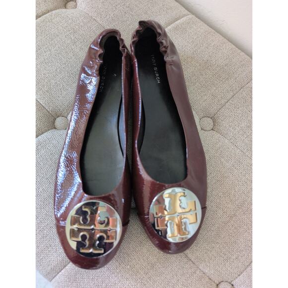 Tory Burch Claire Ballet Flats size 9.5 - Picture 2 of 5